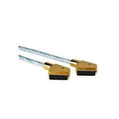 Scart-Kabel 1,0 Meter vergoldet